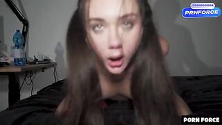 No mercy for her pussy in intense, rough action