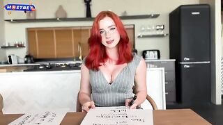 A sexy teacher forced the student to fuck her in Russia