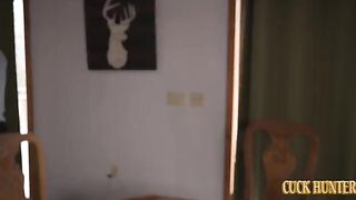 The man is hunting for other people's wives to fuck with