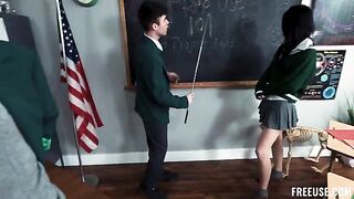 A debauched performance, where the nimfomanka is unleashed in a wild role play