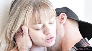 That's where the passion scale stopped, and she got a cumshot on her face