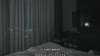 The guy’s cock was so huge that she had to jerk it off with both hands