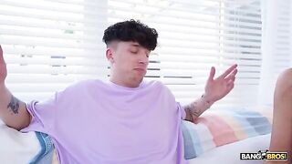 I love you both, a man said to two girls in one bed