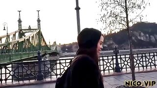 The man fucked his sleepy girlfriend in her tight ass