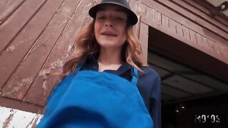 Who hasn't tried sex right in the garage? Two girls are no exception