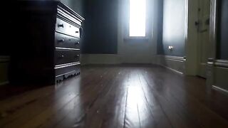 A hot blondie has sex on the bed, showing her juicy ass