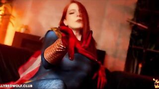 How do superheroes fuck? - Redhead Cosplay Kyzdar Net