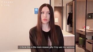 If you give me a good blowjob, I’ll fuck you properly - Telari Love style