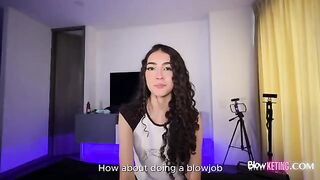 A beautiful and passionate Latina has an intense encounter
