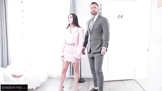 A cutie fucks like a slut on my dick, showcasing her wild side