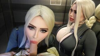 Elevator was made for quick sex, not just to rise