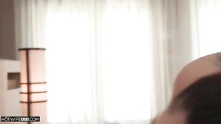 She was just about to cum, but the camera switched off