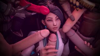 Hentai VALORANT animation features the game’s characters in steamy scenarios