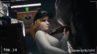 FNAF Security Breach Vanessa gets fucked in the office at Mega Pizzaplex
