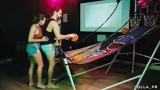I showed my friend around my game room and it ended in a steamy session