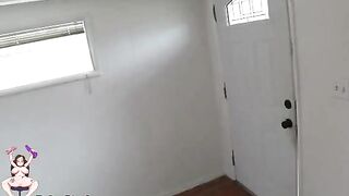 Desperate squatter Paige Steele gets fucked by homeowner