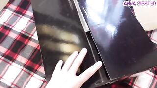 Every evening, he stops by to visit his neighbor, a slim, 18-24 year-old amateur