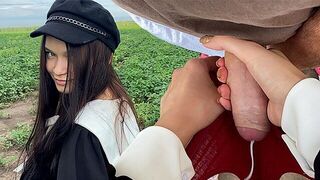 A young girl handed over the seeds of her panties