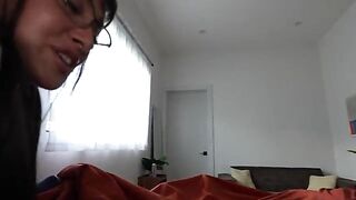 A girl was fucked by her girlfriend’s huge cock