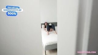 One cock, but a lot of fun with it