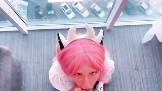 You don't cum before me, you understand? Now play along!