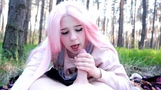 Her mouth is always ready for sex. Cute and sexy!