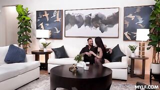 Cunnilingus with a young MILF is twice as enjoyable in this steamy scene