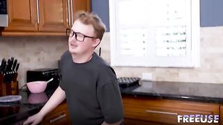 It's not easy to get rid of a guy's cock in your mouth
