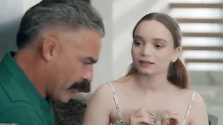 Preparation for the first date with a stepdaughter