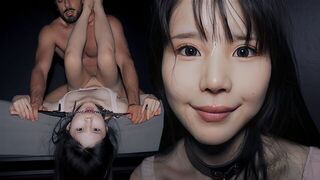 Petite babe likes to be fucked hard and loud