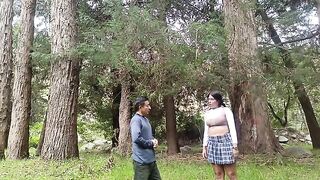 A forest is the perfect place for a pervert old man to act out his fantasies