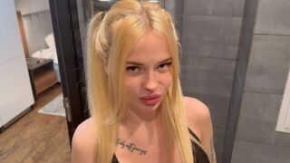 The hot girl is always thinking about sex with her stepbrother