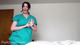 She got exactly what she wanted - a hot splash
