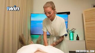 A massage should always end with a happy end
