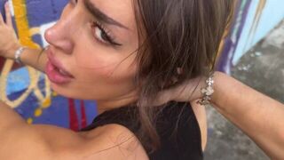 A girl can moan and scream, but she can't stop it from happening