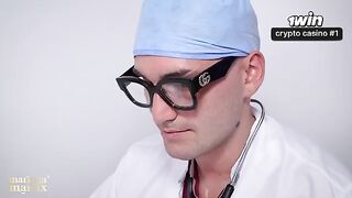A girl got a medical examination and had sex with a doctor