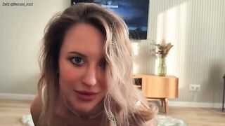A girl is having fun with her stepbrother, exploring new sensations