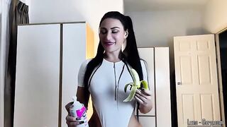 The hottest stepsister is hungry as hell and she wants to eat you out