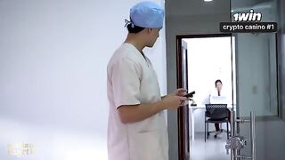 The doctor wrote a sex prescription for a Colombian beauty