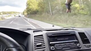 The guy fucked sexy Latina in the car, it was an unforgettable sex
