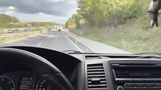 The guy fucked sexy Latina in the car, it was an unforgettable sex