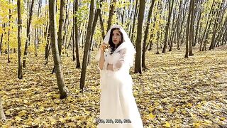 A super cute girl got fucked on her wedding day