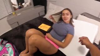 The classic scene 1:1 with cock in pussy, a timeless favorite
