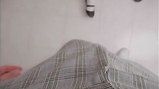 Two beautiful college girls are having fun with a friend in this amateur video