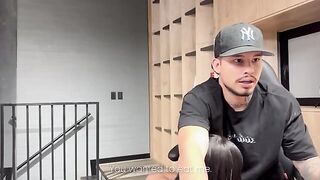 I feed my stepbrother then he fucks me hard in a steamy session