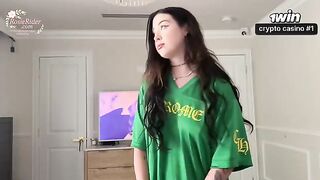 A tattooed girl gets fucked in doggy style