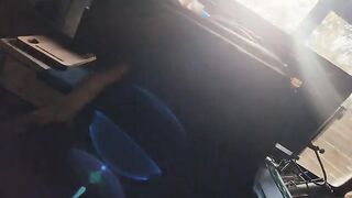 I slid my fingers over the artificial folds of her pussy in a sensual act