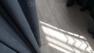 I rolled on the sheet like a storm with my stepsister