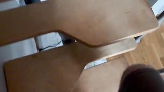 A cute girl has sex and swallows the guy’s cum in a steamy homemade scene