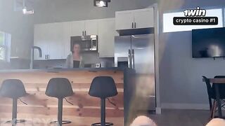 The cutest striptease with a sexy young girl, featuring rough action
